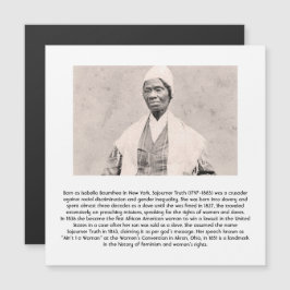 Convite Magnético Sojourner Truth - Feminista