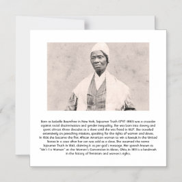 Convite Magnético Sojourner Truth - Feminista