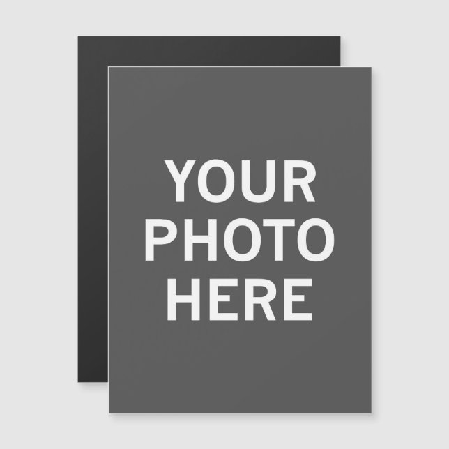 Convite Magnético Sua Foto Aqui (Frente/Verso)