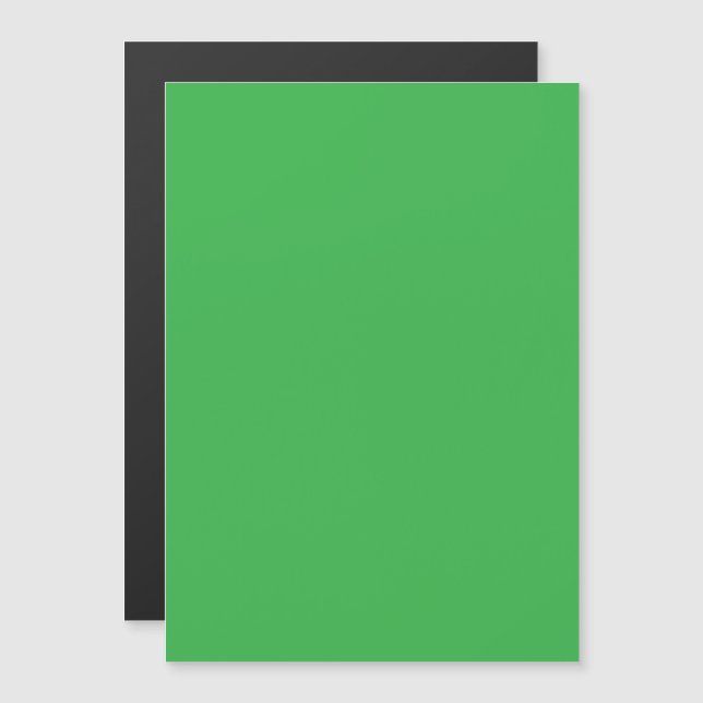Convite Magnético Textura de fundo verde neon plano para digital (Frente/Verso)