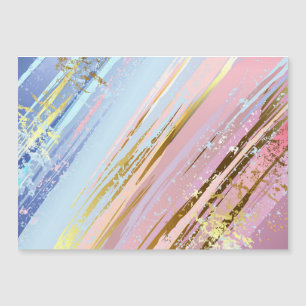 Convite Magnético Textured Pink Background