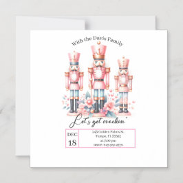 Convite Magnético The Christmas Nutcracker Magnetic Invitation