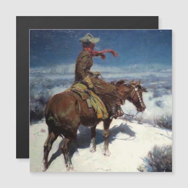 Convite Magnético "The Solitário Vigil", por W Herbert Dunton (Frente/Verso)