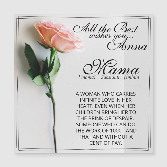 Convite Magnético Thin Magnetic Card (Frente)