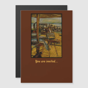 Convite Magnético Todas as pinturas de Excelente começam com uma int