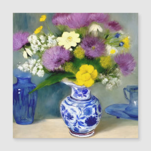 Convite Magnético Tranquilo Vase das Flores Impressão