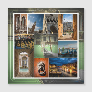 Convite Magnético Veneza, Itália, Cartão-postal Europa