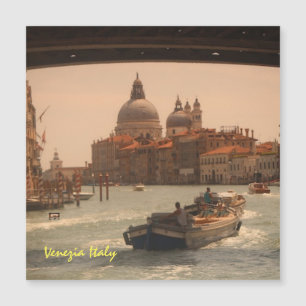 Convite Magnético Venice Itália Grande Canal Vintage