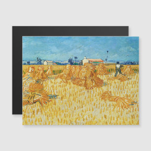 Convite Magnético Vincent Van Gogh, Colheita de Milho na Provença