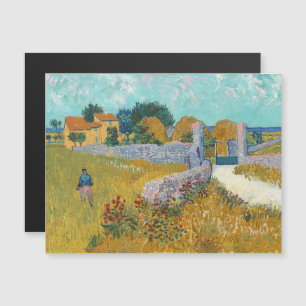 Convite Magnético Vincent Van Gogh, Farmhouse in Provence