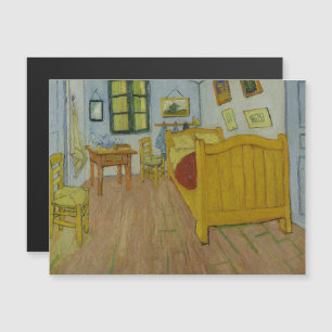 Convite Magnético Vincent Van Gogh, quarto de cama em Arles, 1rua ve