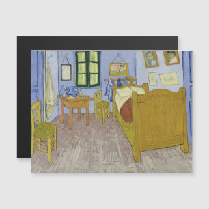 Convite Magnético Vincent Van Gogh, quarto de dormir em Arles, terce
