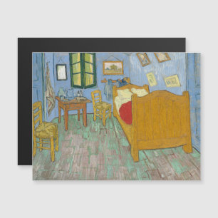 Convite Magnético Vincent Van Gogh, quarto de dormir em Arles, versã