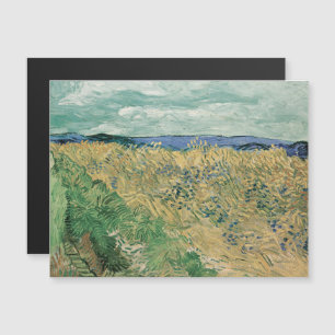 Convite Magnético Vincent Van Gogh, Wheatfield Com Cornflower