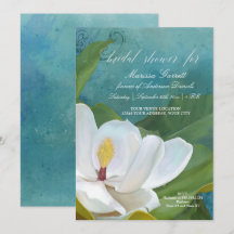 Magnolia Floral Moderna e chá de panela