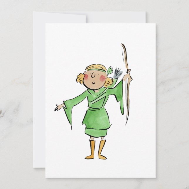 Convite Maid Marian (Frente)