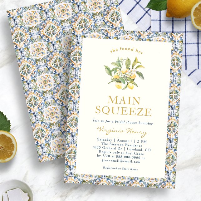 Convite Main Squeeze (Main Squeeze Invitation
)