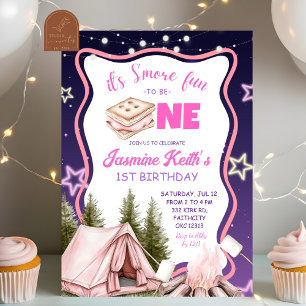 Convite Mais diversão para ser um primeiro aniversario