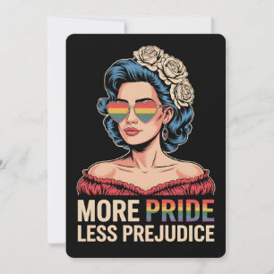 Convite Mais Orgulho Menos Preconceito do Orgulho LGBTQ Al