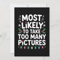 Mais Propenso a Tirar Muitas Fotos de Natal