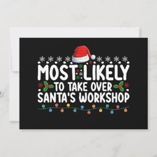 Convite Mais Provável de Assumir a Oficina do Papai Noel