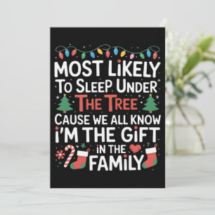 Convite Mais Provável Dormir Debaixo Da Árvore Sou O Prese