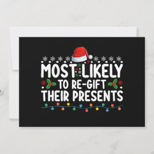 Convite Mais Provável Para Recuperar O Natal De Seus Prese