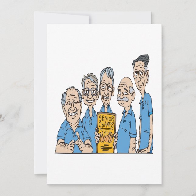 Convite Mais velho Boliche (Frente)