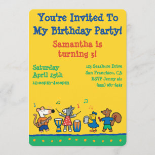 Convite Maisy e Amigos jogam na Banda