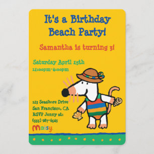 Convite Maisy With Sheldon Birthday