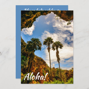 Convite Makauwahi Cave Palm Trees, Kauai, Havaí