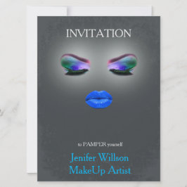 Convite Makeup Artist Invitation