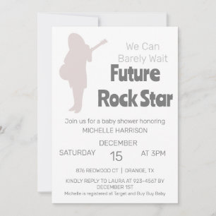 Convite Mal Podemos Esperar Chá de Bebê Neutro em Gênero