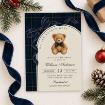 Mal Podemos Esperar Chuveiro de Bebê Urso Teddy Po