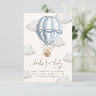 Convite Mal Podemos Esperar Livros de Ursinho de Pelúcia p