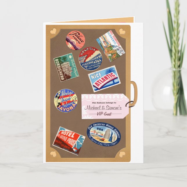 Convite Mala Antiga (Frente)