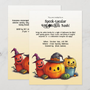 Convite Maldito HALLOWEEN Bash!