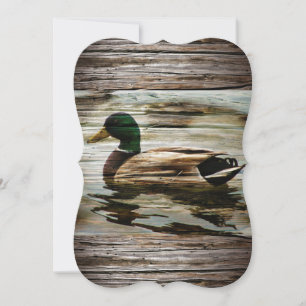 Convite Mallard Duck