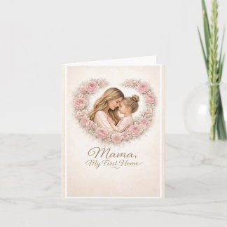 Convite Mama — My First Home | Mother & Daughter Floral Tr