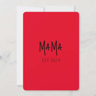 Convite Mama Personalizada Est 2024 - Personalizado