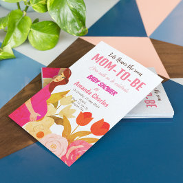 Convite Mamãe Estará