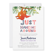 Mamãe SLOTH Só Prendendo O Blue Baby Boy