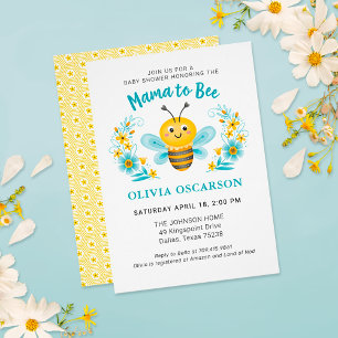 Convite Mamães bonitas para o Chá de fraldas do Bee Boy