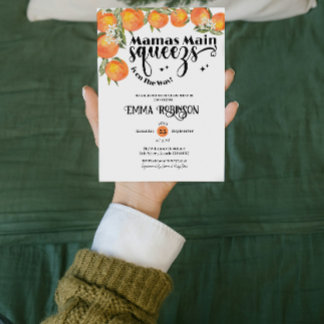 Convite Mamas - Chá de fraldas de compressão principal - C