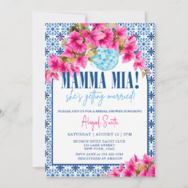 Convite Mamma Mia She's getting married Bridal Shower