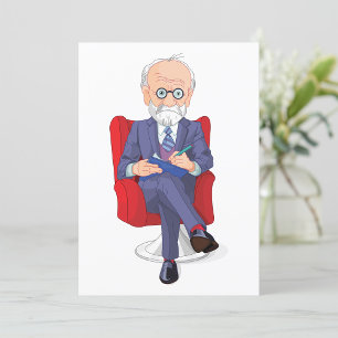 Convite Man Tomando Notas