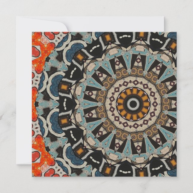 Convite  Mandala Decorativa  (Frente)