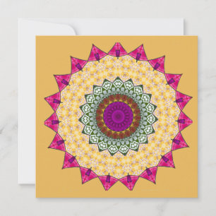 Convite Mandala Decorativa