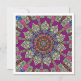 Convite Mandala Decorativa