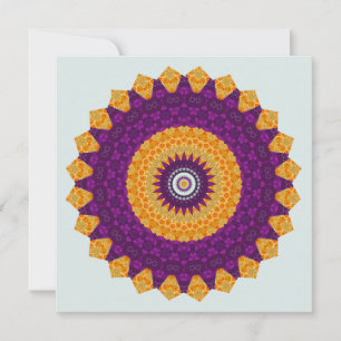 Convite Mandala Decorativa